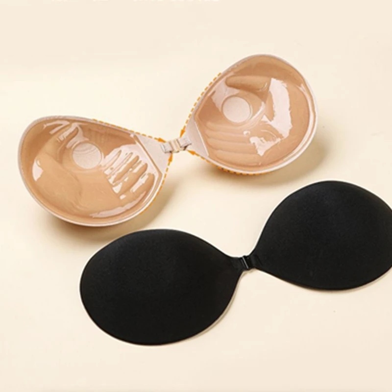 Push Up Bra Padded - Reggiseno adesivo in silicone con effetto